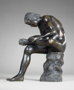 A Spinario, 16. század első negyede (bronz)